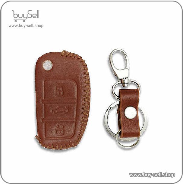 Laser cutting pattern for 3-button Peugeot 405 car key leather cover