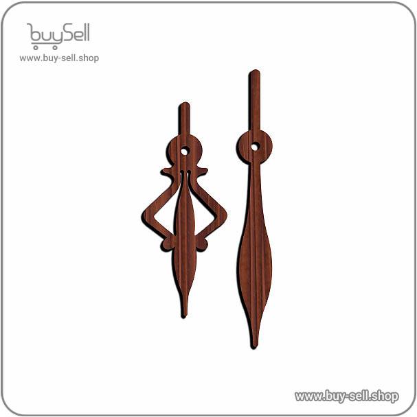 Clock hand laser cut design – Code 9