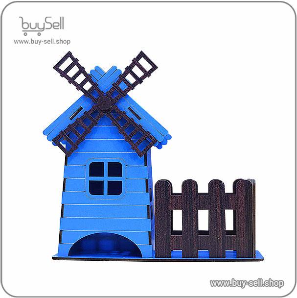 laser cutting pattern windmill replica