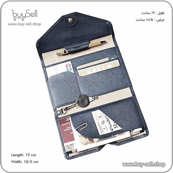 الگوی کیف پول چرم مدل آذین (corel+pdf)