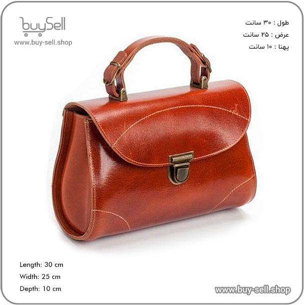 Women's Leather Shoulder Bag Pattern Model Baran (Corel + PDF File)