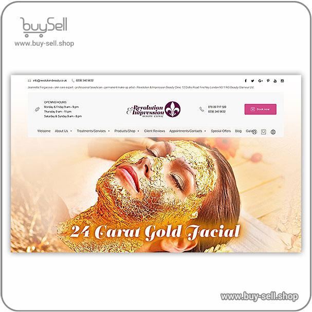 خرید سایت کلینیک زیبایی (پلن 4)