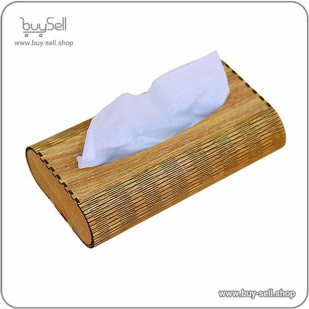 Oval tissue box laser cut template