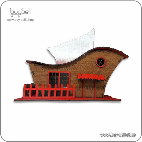 Dwarf Cottage style tissue box laser cut template