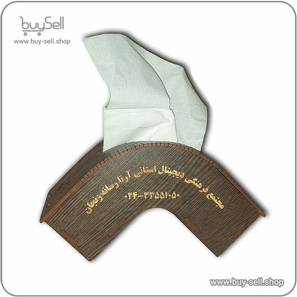 Bridge style tissue box laser cut design
