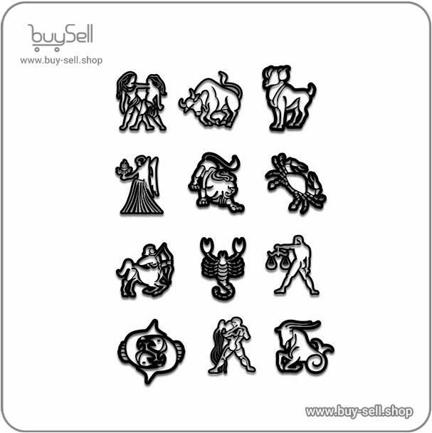 Download Laser Cut Design Birthday Months Sticker Theme