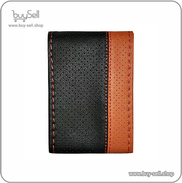 Two-piece stitched car steering wheel cover