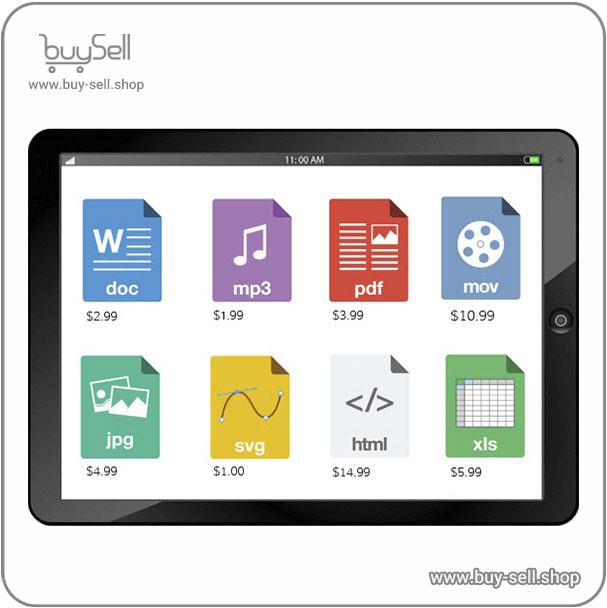 File‑sales website design with online