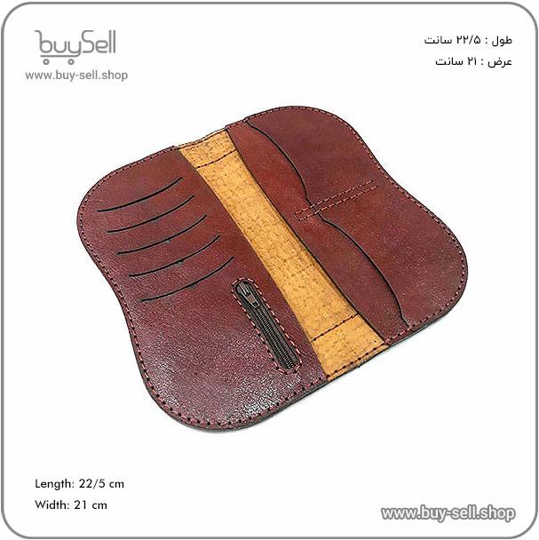 الگوی کیف پول چرم مدل گندم (corel+pdf)