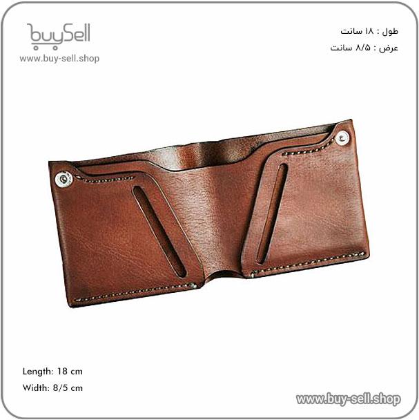 الگوی کیف پول مردانه تاشو مدل هومر (corel+pdf)