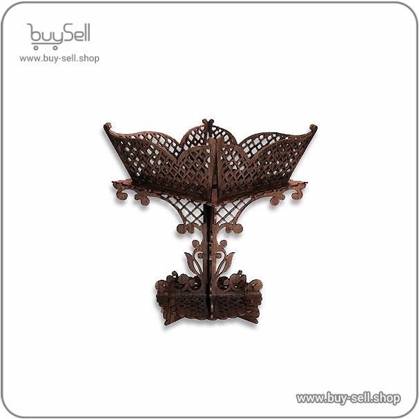 Laser cut template for a standing chocolate holder