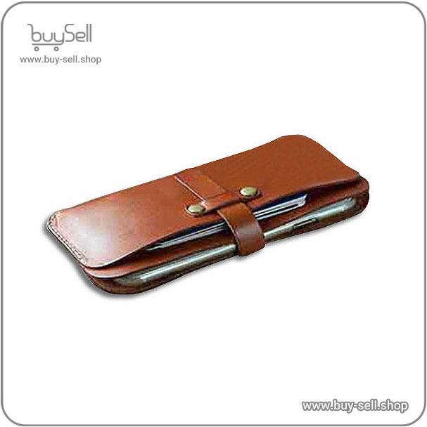 Laser cutting pattern for Jeanne d'Arc model leather wallet and phone holder