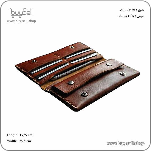 The leather wallet pattern model Kavir (cdr+pdf)