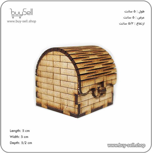 Laser cut design for a ring box Heart-shaped lid with brick-style body