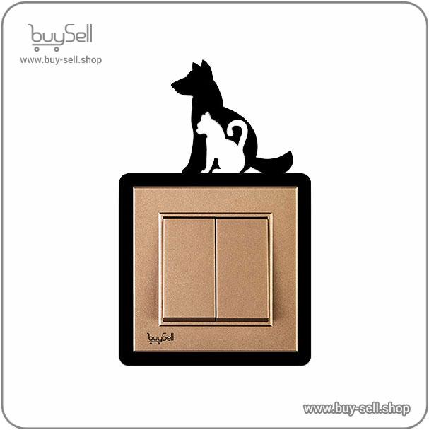 Laser Cut Light Switch Sticker Design – Code 011