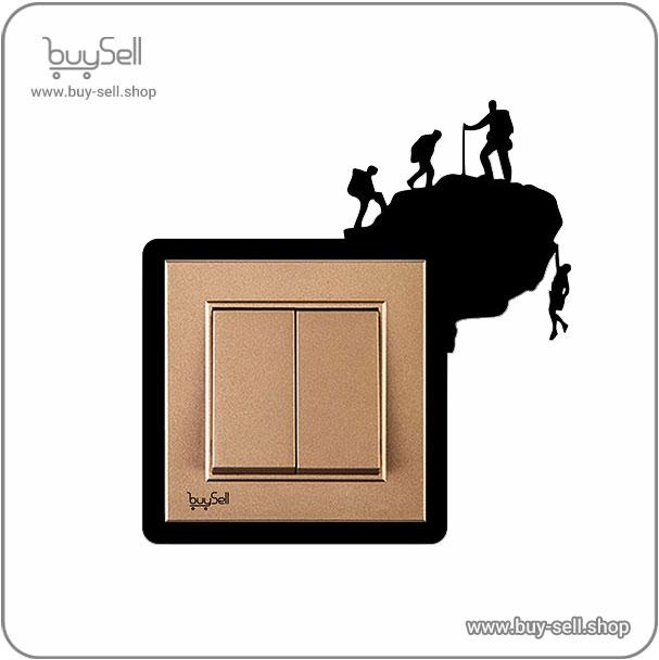 Laser Cut Light Switch Sticker Design – Code 014