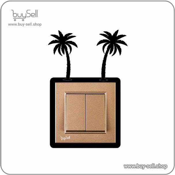 Laser Cut Light Switch Sticker Design – Code 001