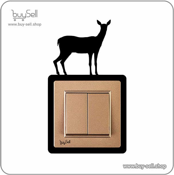 Laser Cut Light Switch Sticker Design – Code 006