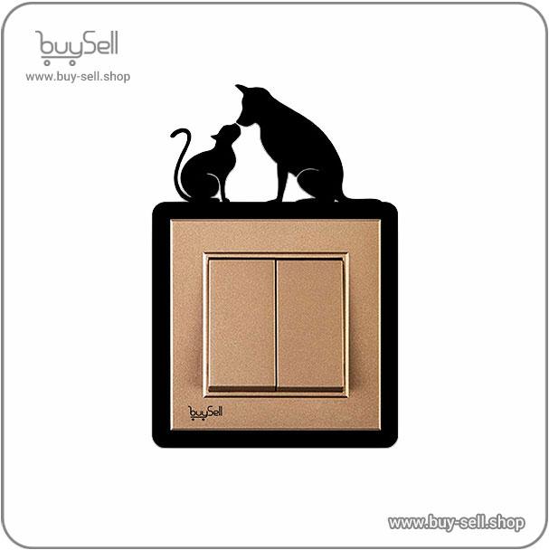 Laser Cut Light Switch Sticker Design – Code 010