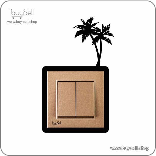 Laser Cut Light Switch Sticker Design – Code 002