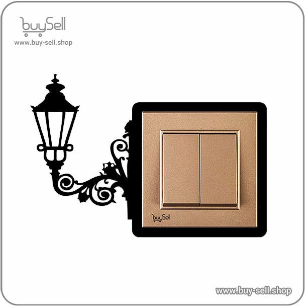 طرح برش لیزری استیکر کلید پریز کد 016