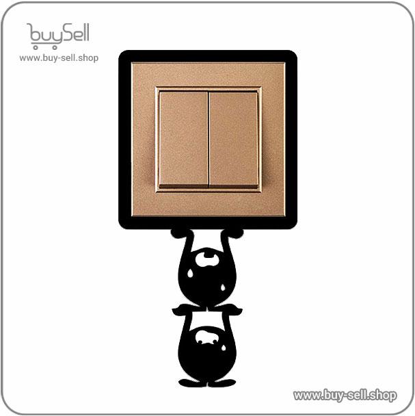 طرح برش لیزری استیکر کلید پریز کد 022