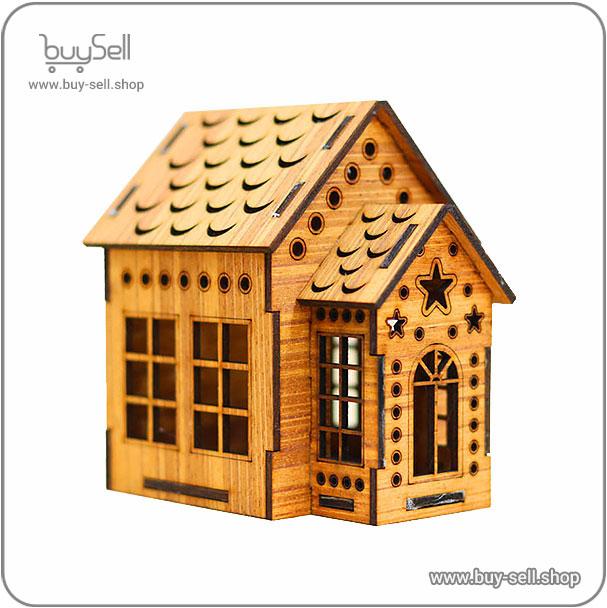 Omid Cabin Model Laser Cutting Template