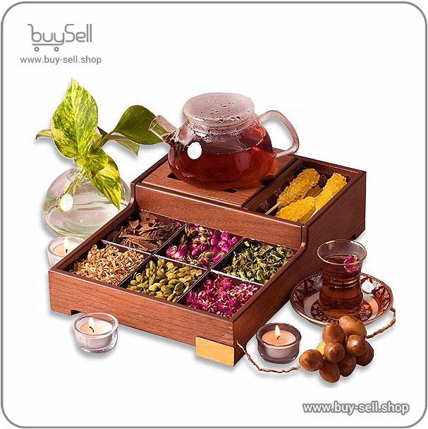 Laser Cut Tea Box + Teapot Warmer Design Lahijan Style