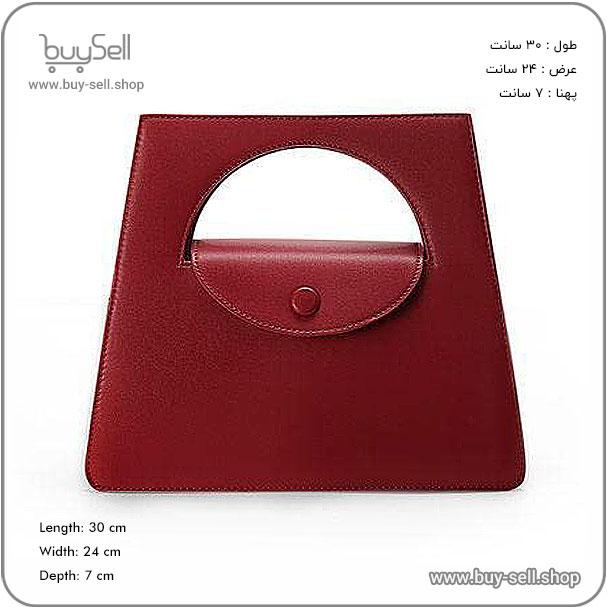 الگوی کیف چرم دوشی زنانه مدل ماسالو
