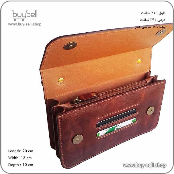 الگوی کیف مدارک مردانه چرم مدل مدیر (corel+pdf)
