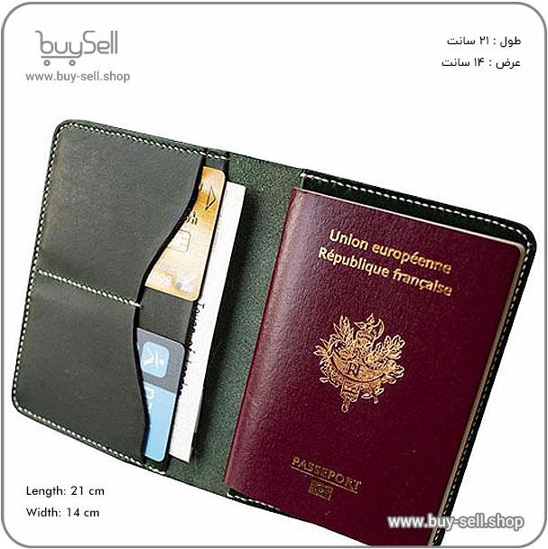 The pattern for the leather passport wallet, Mona model (cdr+pdf)