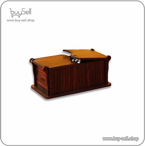 Laser cut template for a double-lid ring box Engagement style