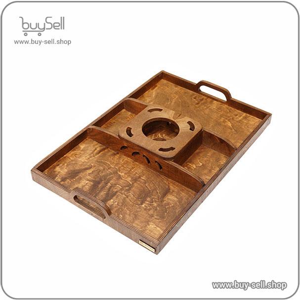 Laser Cut Tray Design for Tea and Herbal Drinks Paniz Style