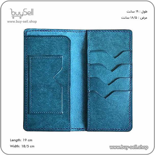 الگوی کیف پول چرم مدل پرستو (corel+pdf)