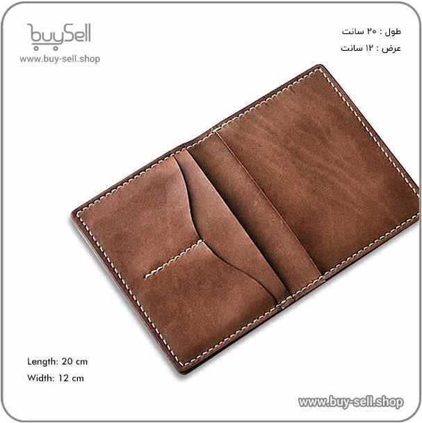 Laser cutting pattern for Parla model leather cardholder