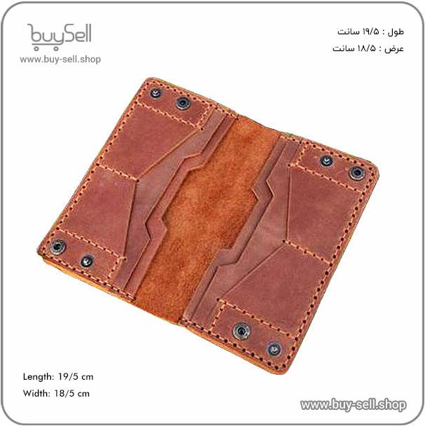 الگوی کیف پول چرم مدل پیروز (corel+pdf)