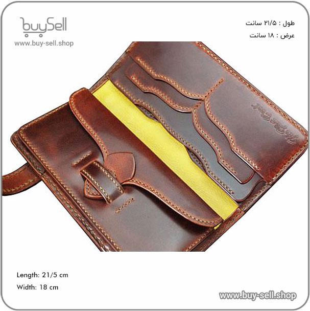 الگوی کیف پول چرم زنانه مدل رویسا (corel+pdf)