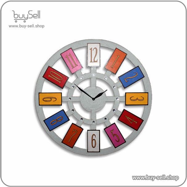 Fantasy wall clock laser cut template Japan model