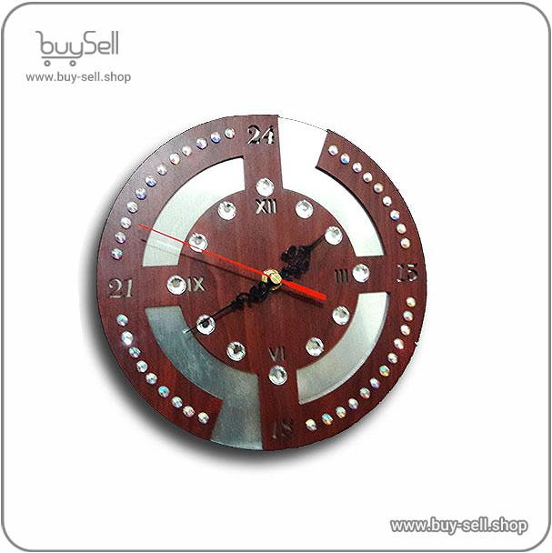 Fantasy wall clock laser cut template Negin Koob model