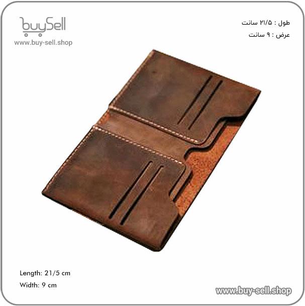 الگوی کیف پول چرم مدل ساسان (corel+pdf)