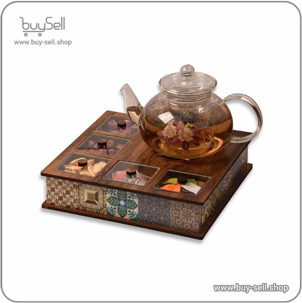 Laser Cut Tea and Herbal Box Design Shalizar Style