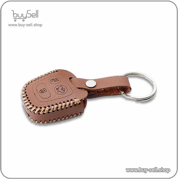 Laser cutting pattern for Samand Soren car key leather cover