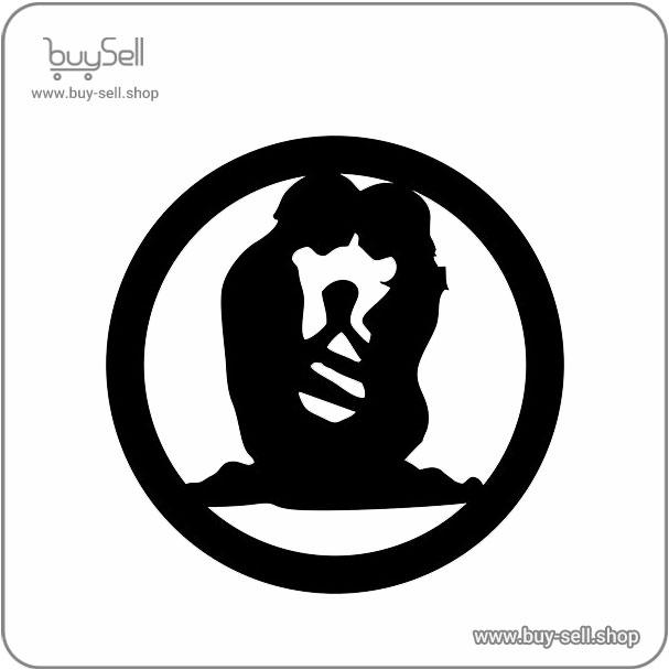 Laser Cut Wooden Wall Sticker Design – Fantasy Style, Code 10