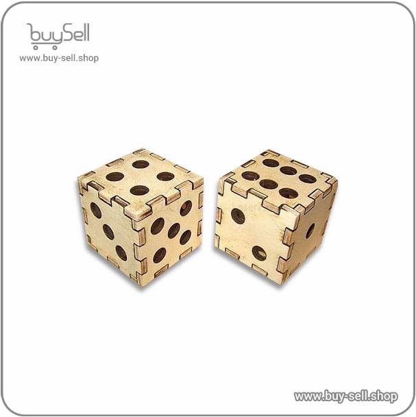 Laser cutting pattern for a dice