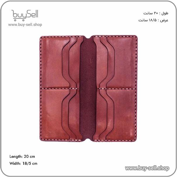 الگوی کیف پول چرم مدل طاهر (corel+pdf)