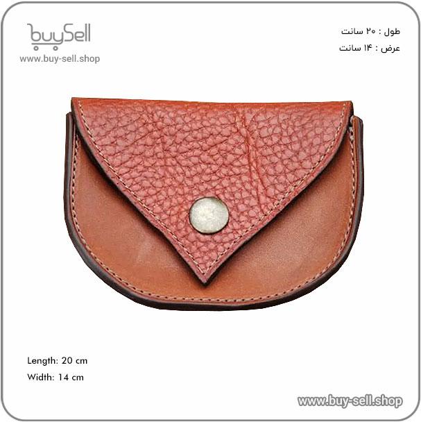 Laser cutting pattern for women's leather bag Tino model