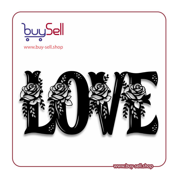 Love and rose flower vector code