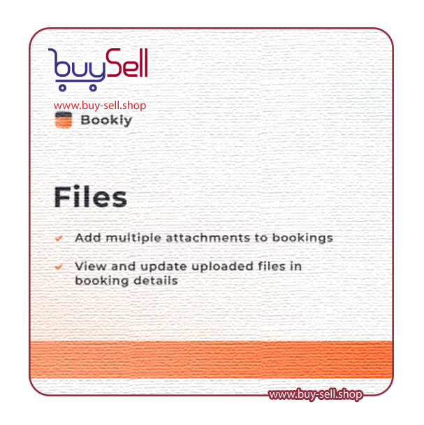 Download the Bookly Files add-on for the Bookly plugin