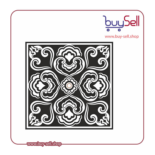 Editable layered black and white pattern vector – code 6