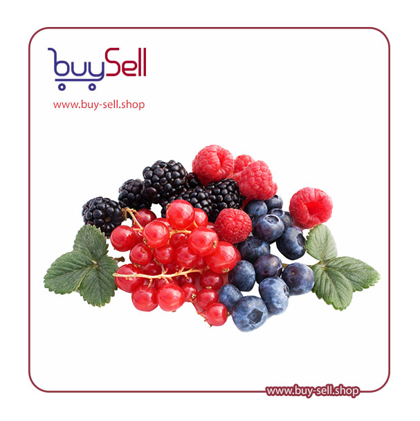 I need a PNG image of mulberries and blueberries